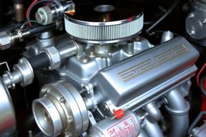 Reciprocating Engine Induction Systems