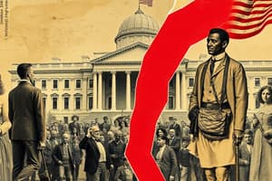 US Government Foundations and Slavery Conflict