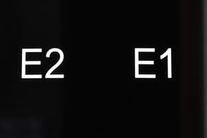 E1 & E2 Elimination Reaction Mechanisms