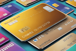 Credit Cards and Debit Cards in the Monetary System