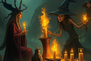 Candle Magic and Hexing Enemies