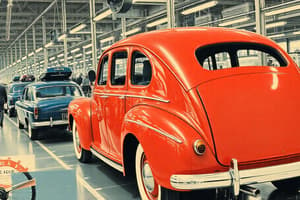 Automotive History Quiz: Early to Modern Era