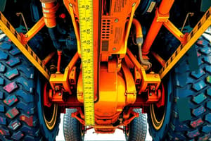 Undercarriage Measurement SOP