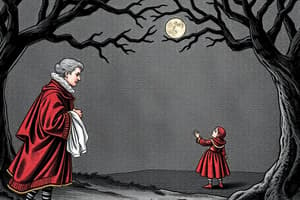 Le Petit Chaperon Rouge : Début du Conte