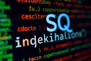 SQL Injection Overview and Risks