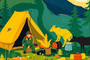 Camping en sécurité