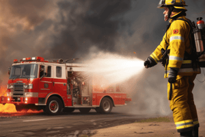 Charleston County Firefighting Guideline Quiz