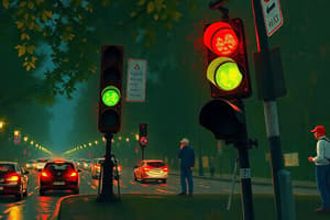 Traffic Rules and Signals Quiz