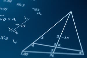 Trigonometry Review