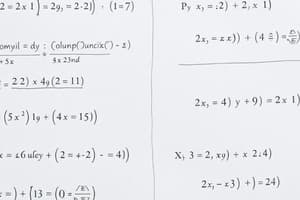 Fonctions Polynômes de Degré 3