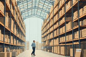 Warehouse Management: Inventory and Labor