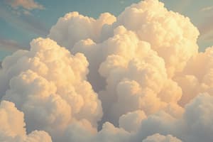 Cloud Formation and Types