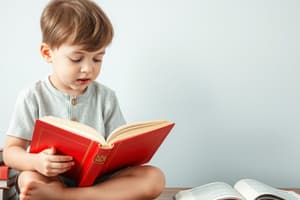 Reading Development Stages