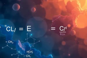 Balancing Chemical Equations