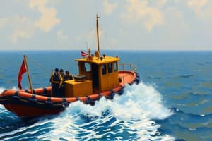 Safe Speed for Lifeboats Guidelines