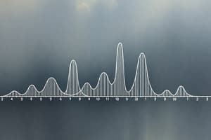 Statistics Chapter: Frequency Distributions