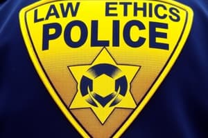 SBA Police Code of Ethics