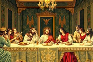 The Last Supper: Events and Teachings