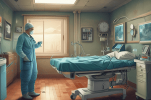 Post-Operative Complications in Surgery