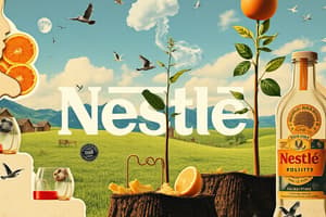 Nestlé und die Nahrungsmittelindustrie