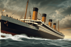 Titanic's Tragic Maiden Voyage: Survival Rates