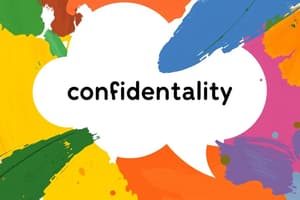 Childcare Confidentiality Strategies