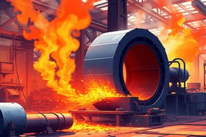 Steel Manufacturing Process Quiz