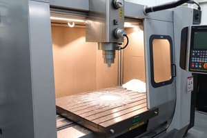 CNC-Fräsmaschine: Einrichtung und Sicherheit