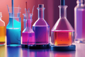 Beers Law UV and IR Spectrophotometry Quiz