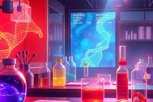 Biochemistry Laboratory: Protein Isolation Quiz