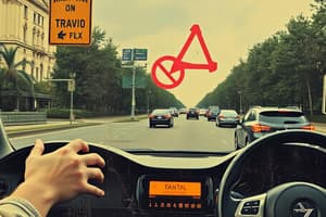 Driving Safety Rules Quiz