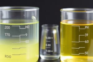 Buffer Solutions and pH Calculations