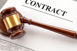 Contract Law Overview