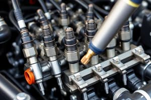 Injector Testing and Fuel Control Systems