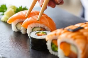 Types of Sushi and Preparations