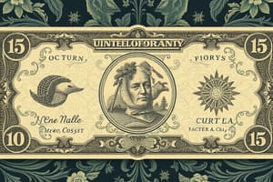 U.S. Currency Education Quiz