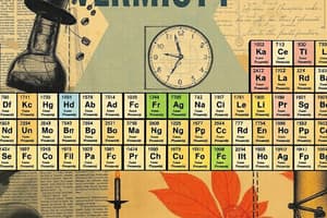 The Periodic Table and Its History