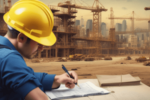 Construction Project Management: Delays and Deadlines