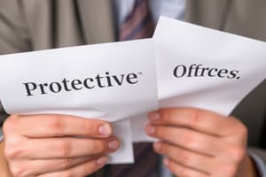 Arizona Rules of Protective Order Procedure (Family Law)