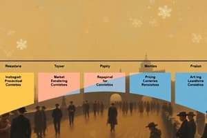 Market Structures and Product Life Cycle Quiz