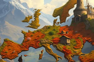 Geography and Kingdoms of Europe