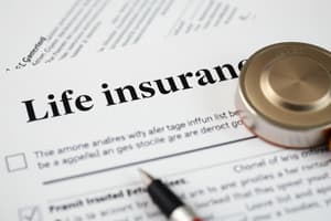 Life Insurance Policies Overview