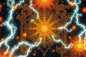 Electric Charges & Fields