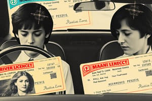 Types of Driver Licenses Quiz