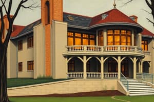 Architecture Influences: Wright to Art Nouveau