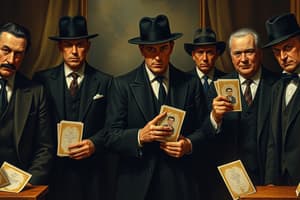 Mafiosi Flashcards