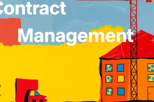 Construction Contract & Risk Management Guide