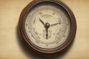 Aneroid Barometer Overview