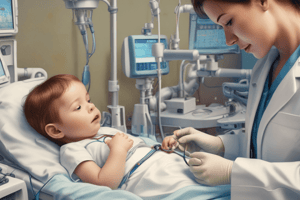 Anesthesia in Pediatric Patients