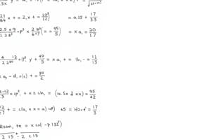 Algebra II - Parabolas Flashcards